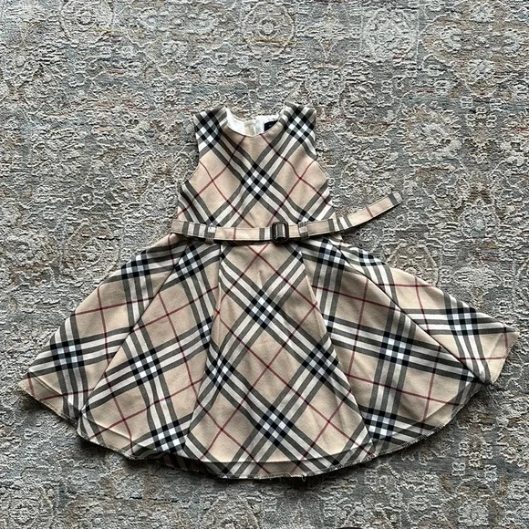 Burberry vintage baby dress classic print - Picture 1 of 9